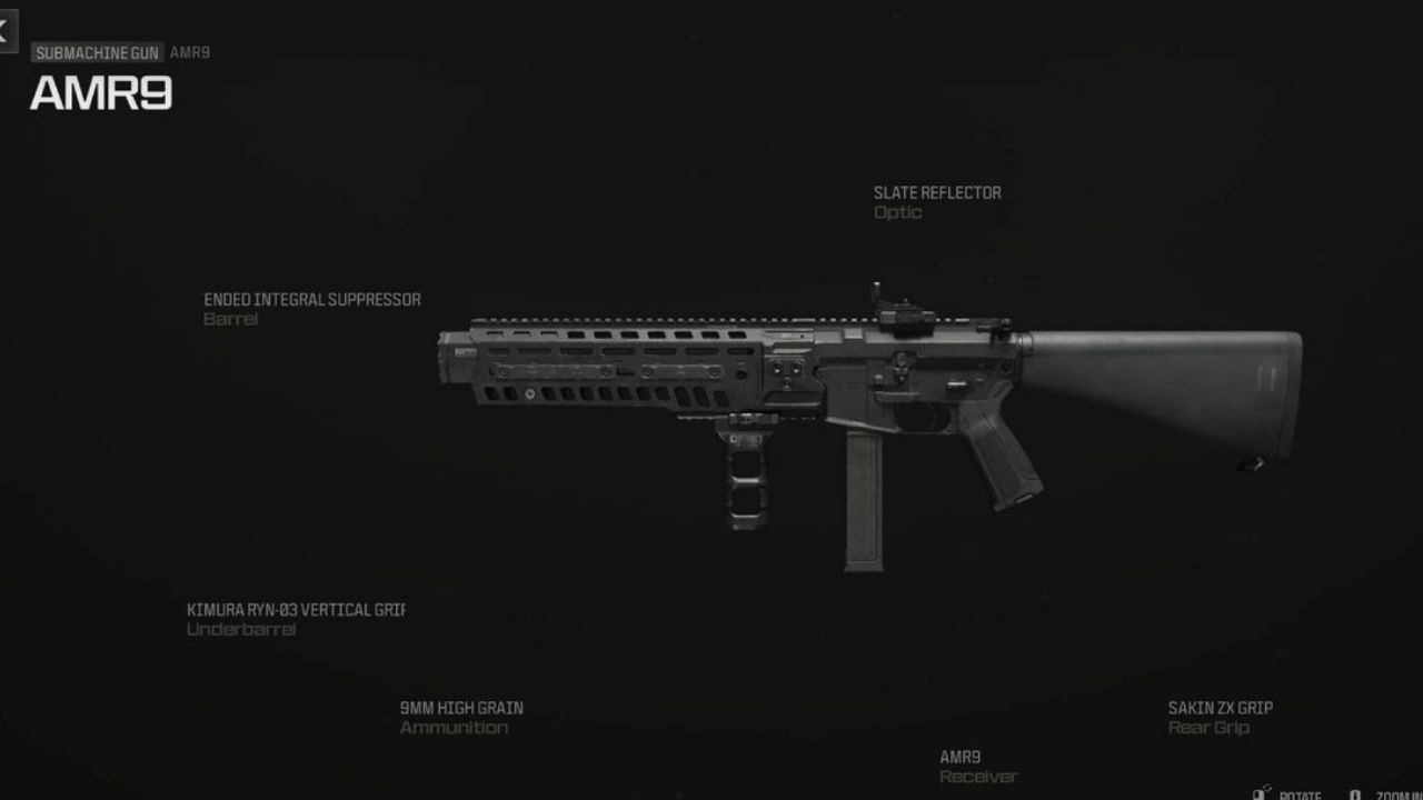 El Mejor Equipamiento De AMR9 En Modern Warfare 3 The Insane SMG