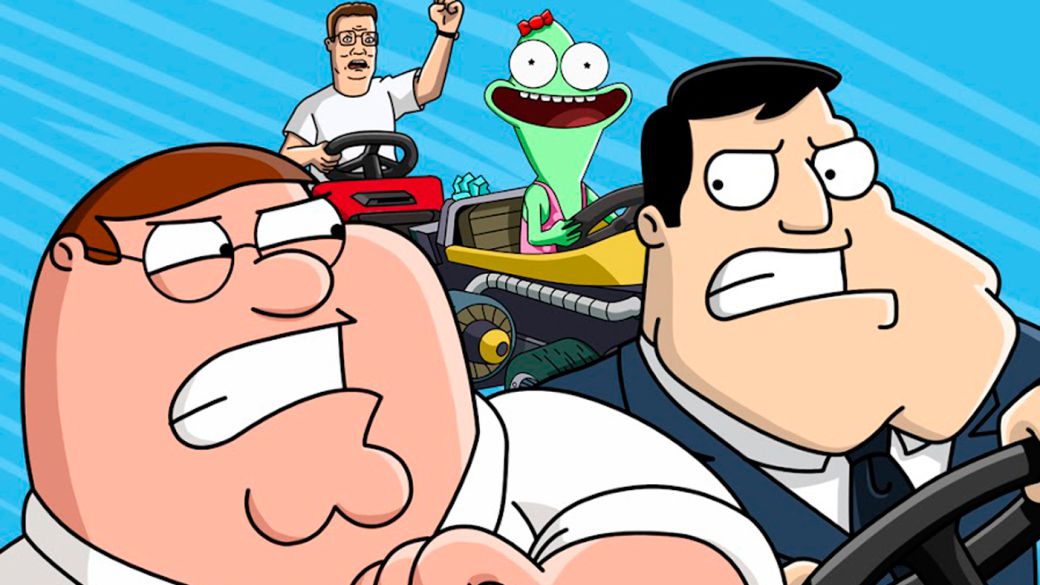 Family Guy se vuelve loco con las carreras de karts en su nuevo