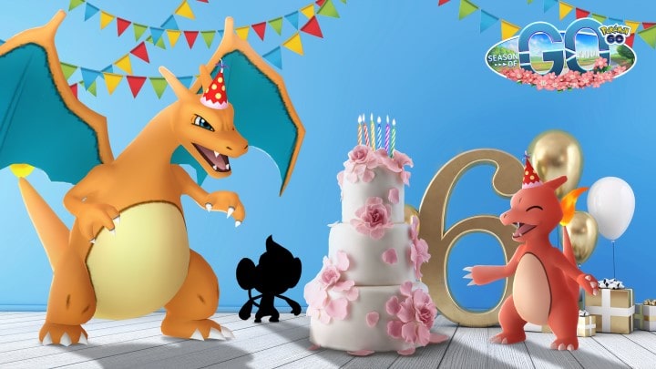 Celebra los seis años de Pokémon GO durante el evento de aniversario
