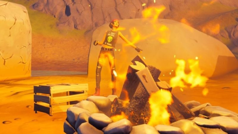 Fortnite: ubicaciones de fogatas, desafío temporada 3 capítulo 3