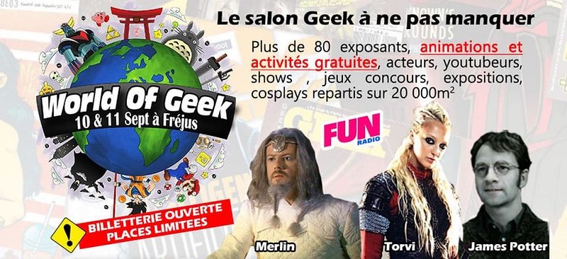 De vuelta en imágenes en la primera edición del World Of Geek