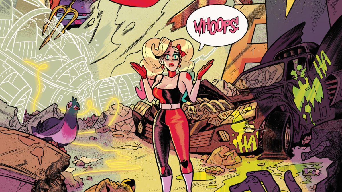 Harley Quinn «Screws Up the DCU» en la nueva serie «Multiversity»