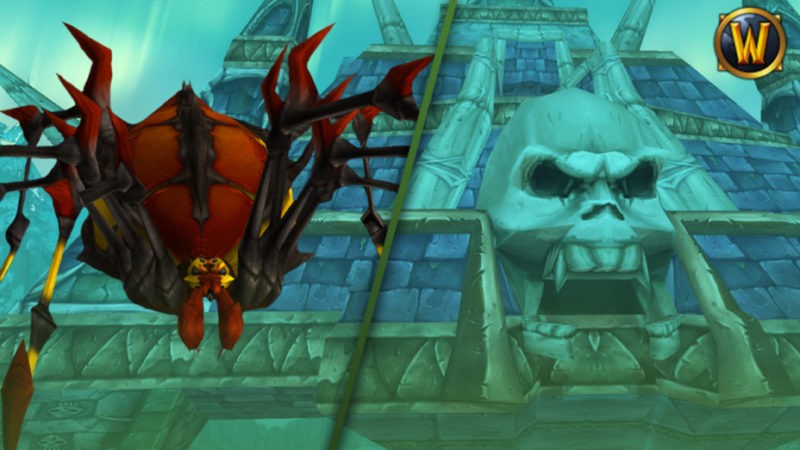 WoW WotLK: Maexxna, Naxxramas Boss Strategy (Fase 1)