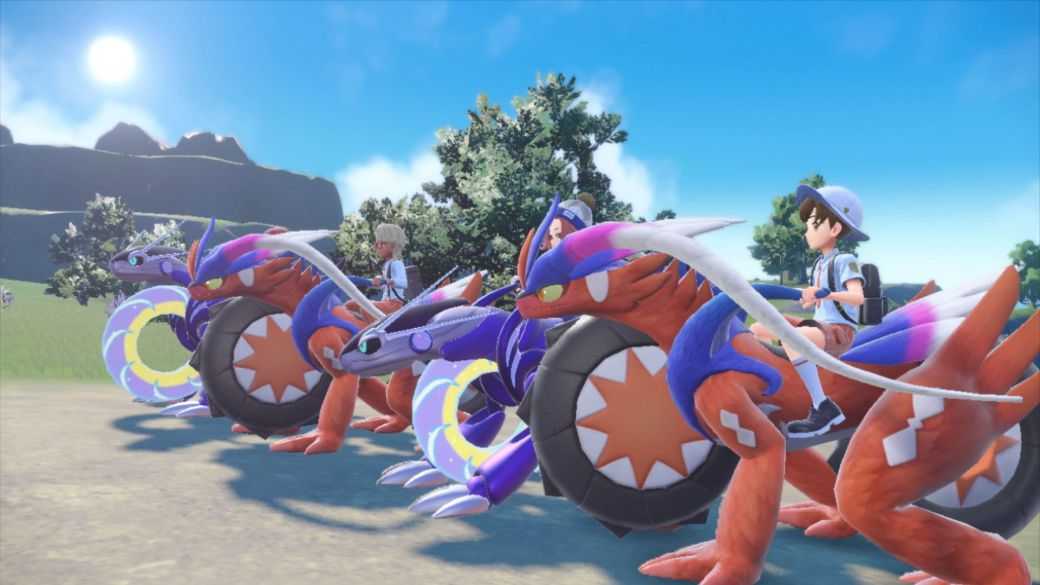 Las monturas legendarias de Pokemon Scarlet y Purple se ven en un nuevo video