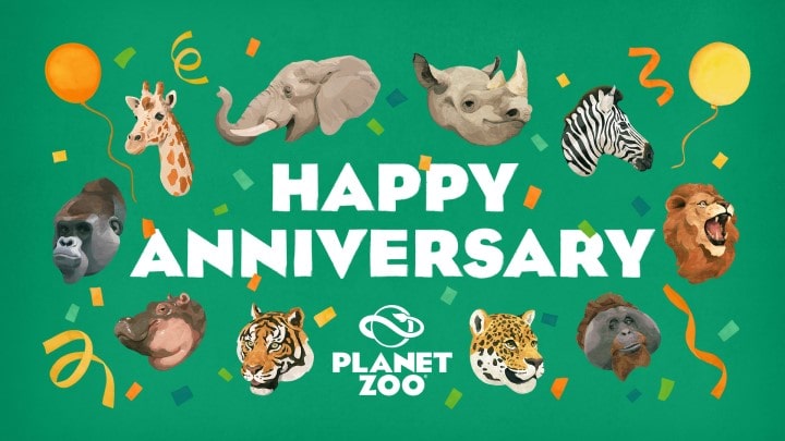 Planet Zoo celebra su 3er aniversario