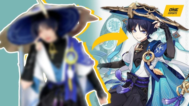 Espléndido !  Wanderer cosplayer pasa de emo a anemo