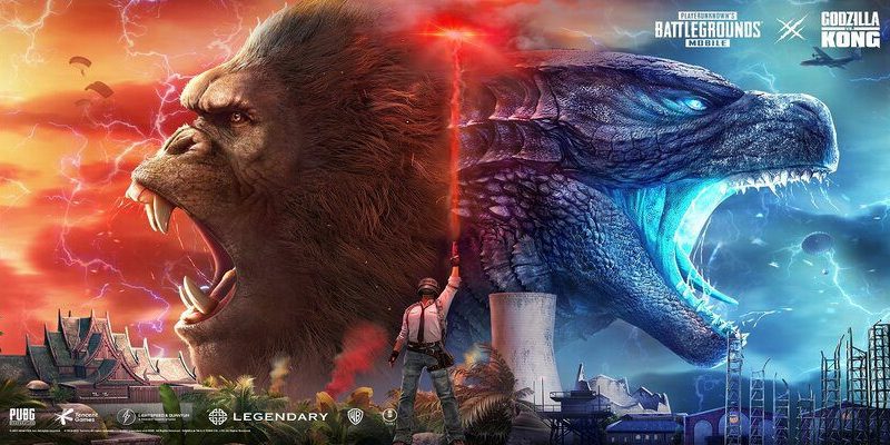 Godzilla VS Kong, disponible en PUBG Mobile Update