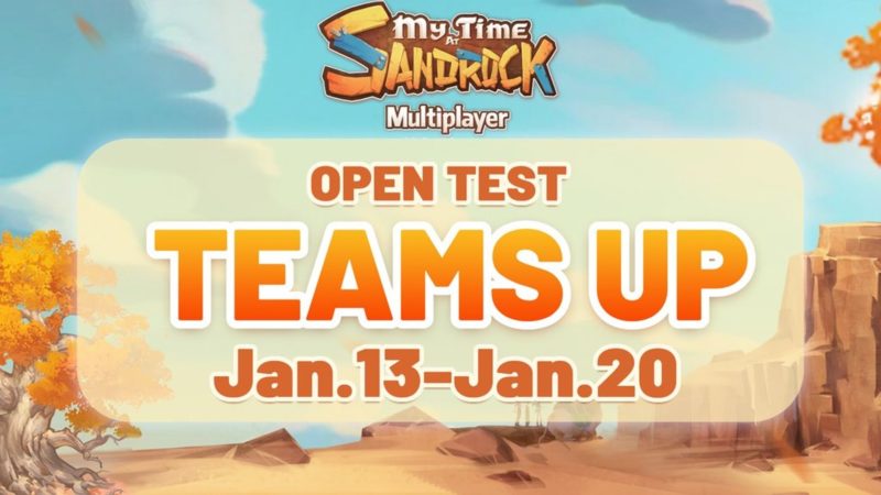 My Time at Sandrock anuncia prueba multijugador de juego abierto