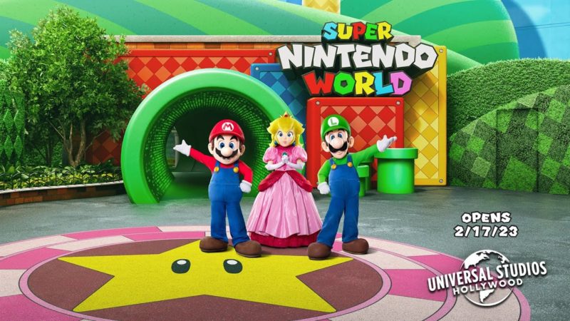 Super Nintendo World llegará a Universal Studios Hollywood a principios de 2023