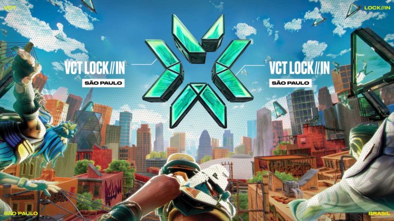 Explicación del formato del evento LAN a 32 equipos del VCT Lock In São Paulo