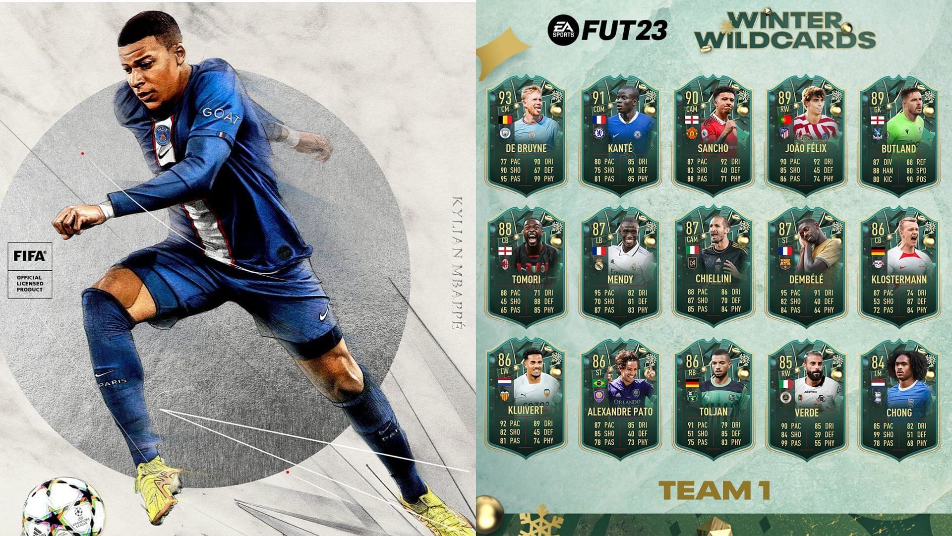 EA Sports lanza cartas FIFA 23 Winter Wildcards Team 1 con De Bruyne y más