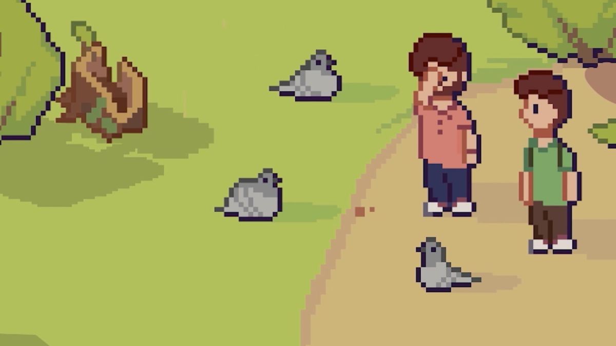 Este misterioso juego independiente tiene palomas parlanchinas y el sitio de Steam más caótico hasta el momento.
