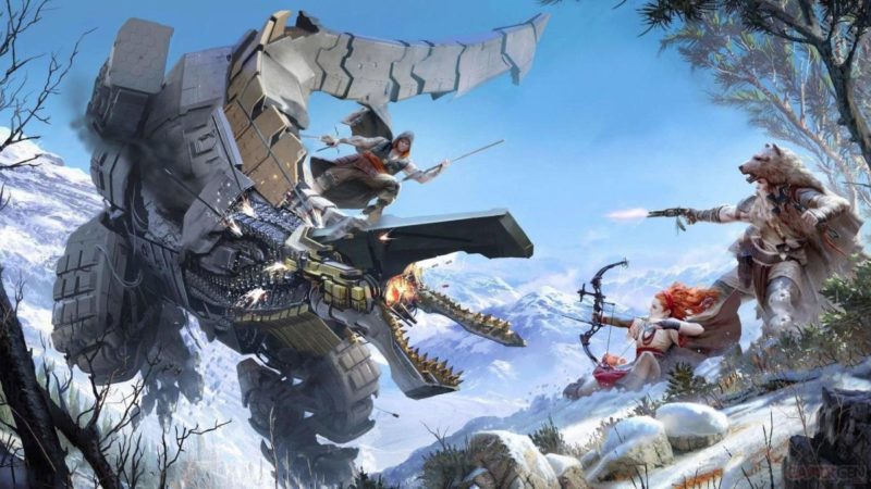 Imágenes del multijugador de Horizon Forbidden West filtradas en línea