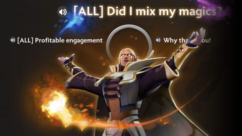 Cómo usar la rueda de chat de héroe en Dota 2
