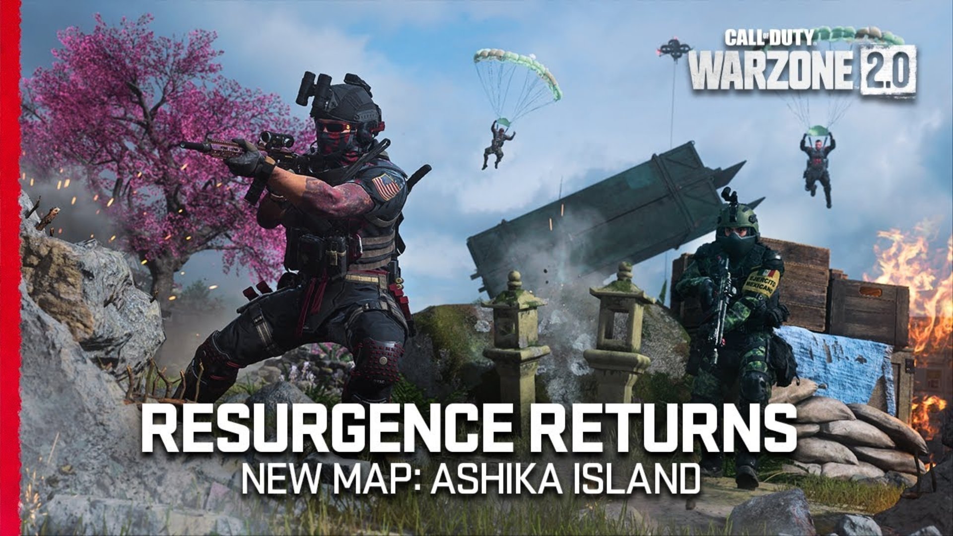 Call of Duty: Warzone 2.0 revela el juego y la fecha de lanzamiento de Ashika Island