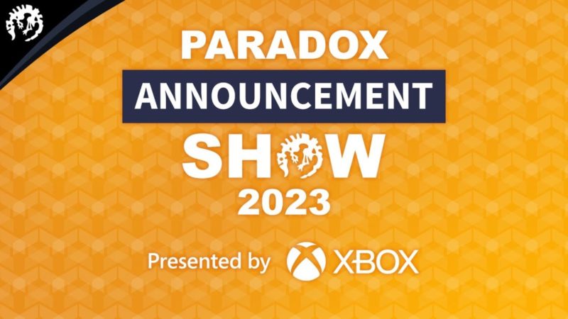 Todas las revelaciones principales del juego del Announcement Show 2023 de Paradox Interactive