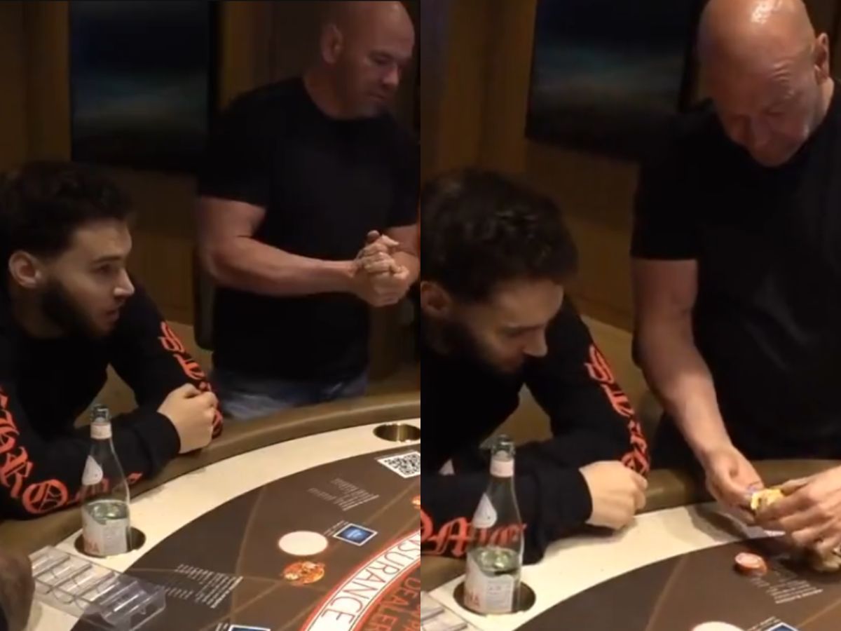 Adin Ross colabora con Dana White para Game Stream, supuestamente terminó perdiendo $ 1 millón