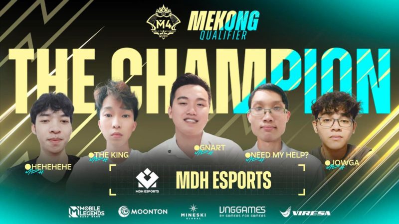 MDH Esports representará a Vietnam en el Campeonato Mundial U4