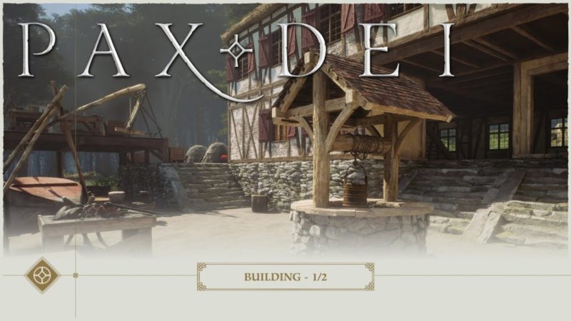 Sandbox MMO Pax Dei presenta nuevos teasers de juego de construcción