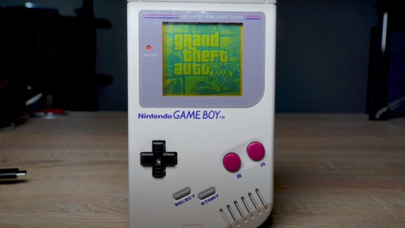 GTA 5 para Gameboy – Tinkerer trae la epopeya del mundo abierto a la computadora de mano de Nintendo