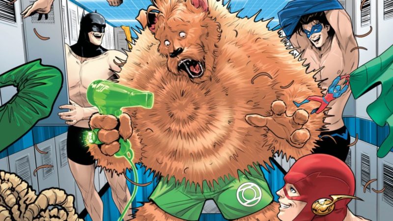 DC está a punto de lanzar el número de trajes de baño de superhéroes más extraño de la historia