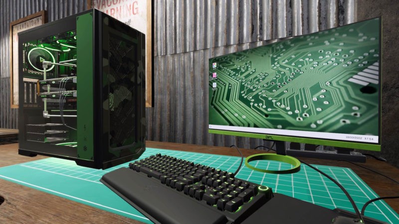 La demostración de PC Building Simulator 2 ya está disponible en Epic Games Store