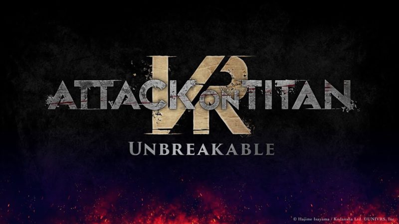 El tráiler de Attack on Titan VR: Unbreakable Concept muestra un combate ODM de alto vuelo