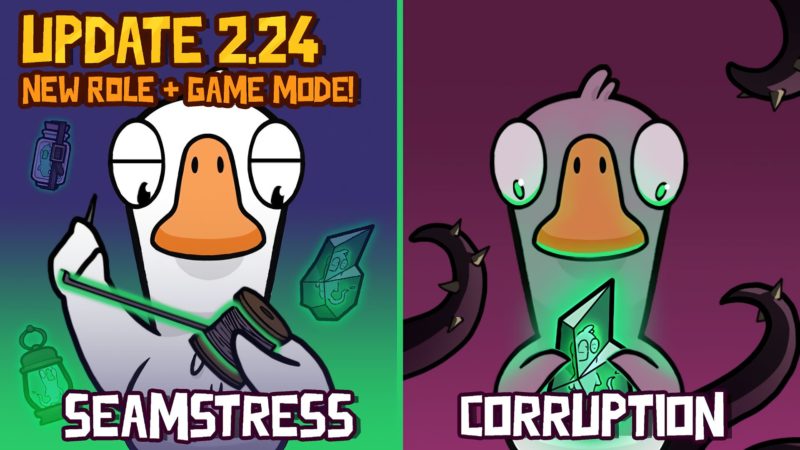 Goose Goose Duck agrega el rol de costurera y el modo de juego de corrupción