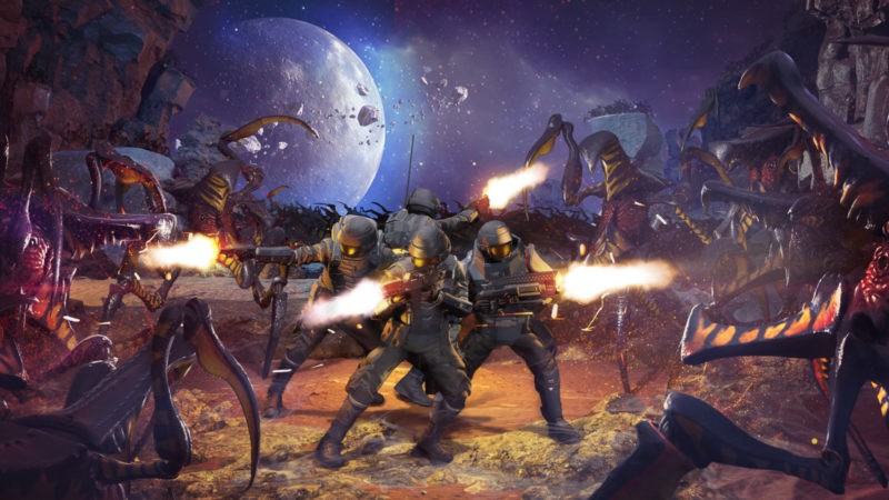 Se anuncia la hoja de ruta de acceso anticipado de Starship Troopers: Extermination
