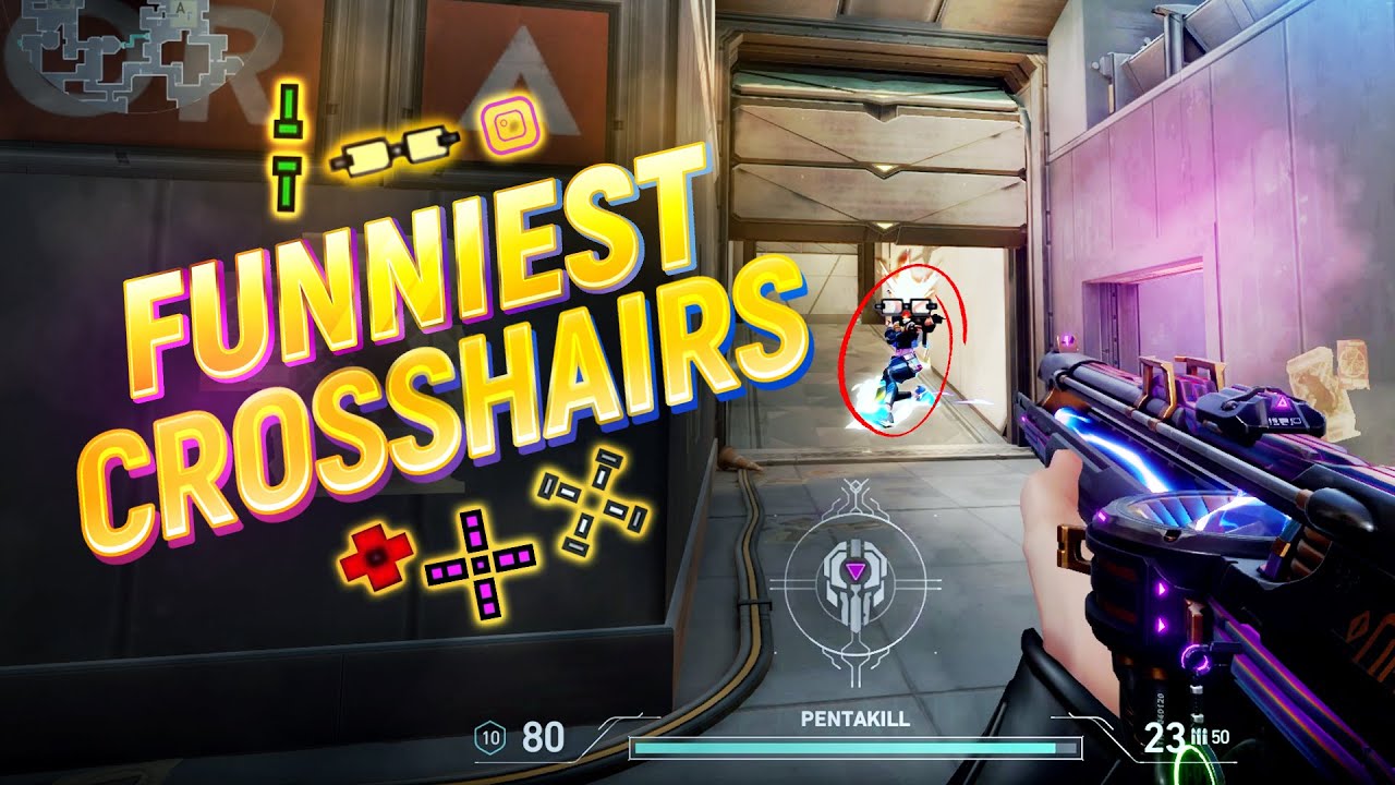 Estos retículos de Valorant están optimizados para hacerte reír