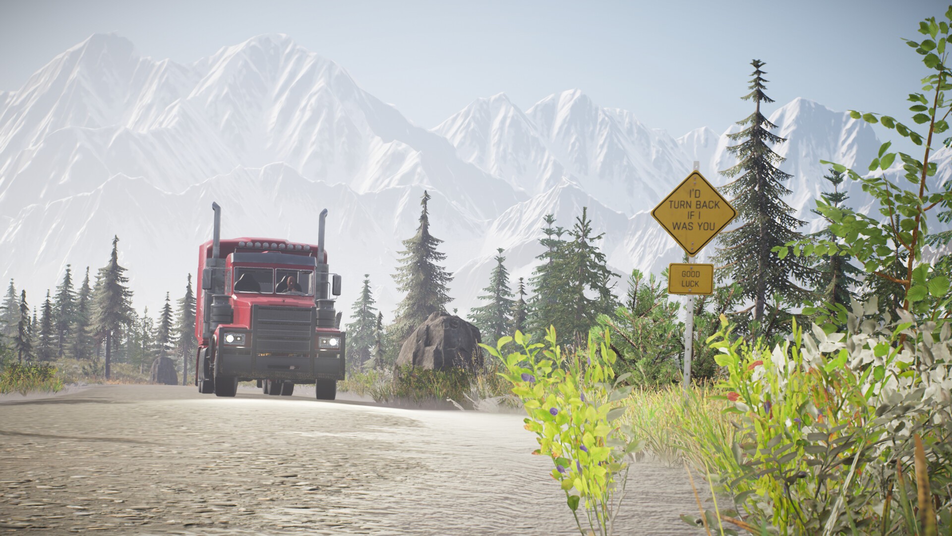 Alaskan Road Truckers confirma el lanzamiento de PC para octubre