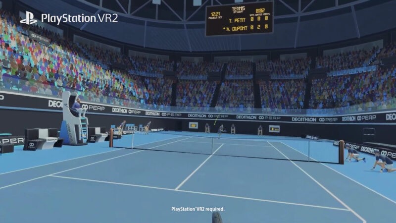 Sports Sim Tennis On-Court confirma la fecha de lanzamiento de octubre para PS VR2