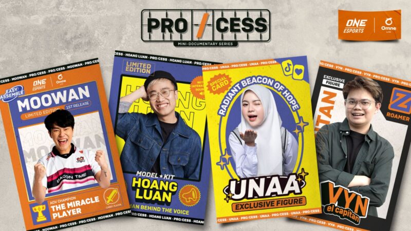 Omne by FWD y ONE Esports, socio de la nueva serie de minidocumentales de deportes electrónicos, Pro/cess