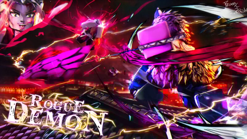 Diario y notas del parche de Roblox Rogue Demon Emotion Art