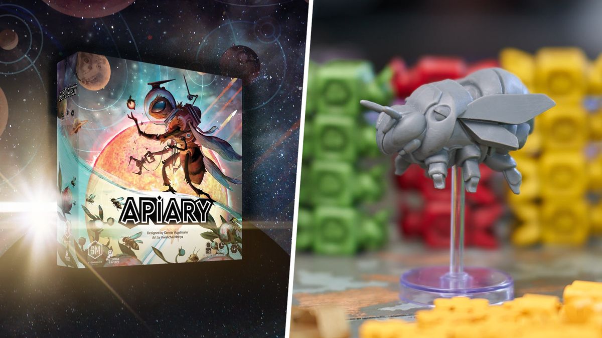 El editor Wingpsan presenta un juego de mesa sobre abejas espaciales y, sinceramente, me alegró el día.