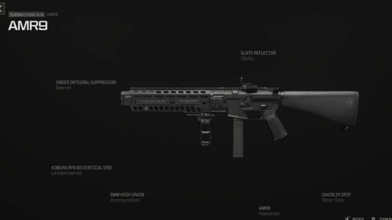 El mejor equipamiento de AMR9 en Modern Warfare 3: ¡The Insane SMG!