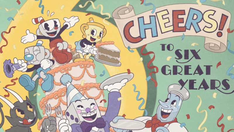 La actualización del sexto aniversario de Cuphead agrega contenido detrás de escena para las compilaciones de Microsoft