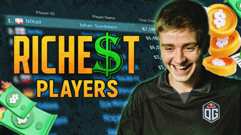 Los 10 jugadores más ricos de Dota 2