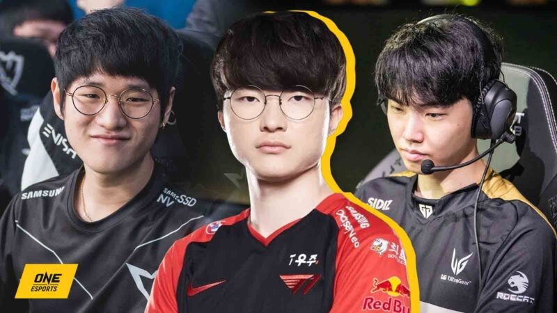 Los 7 mayores rivales de T1 Faker de todos los tiempos