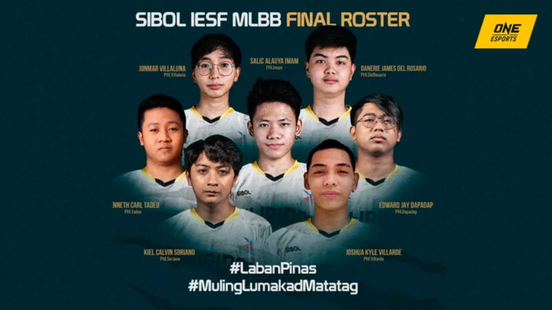 SIBOL presenta la alineación oficial de Mobile Legends para el 14º Campeonato IESF WE