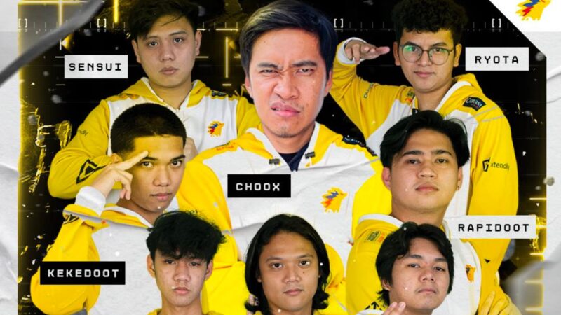 Streamer ChooxTv se vuelve profesional a tiempo completo y se une a ONIC PH para la temporada 10 de MPL PH