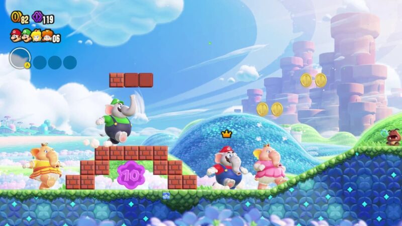 Super Mario Bros.  Wonder casi tuvo un comentario en vivo sobre Tsundere