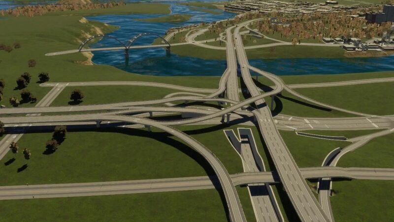Cities: Skylines 2 Player muestra Crazy Road Stacks ahora posibles