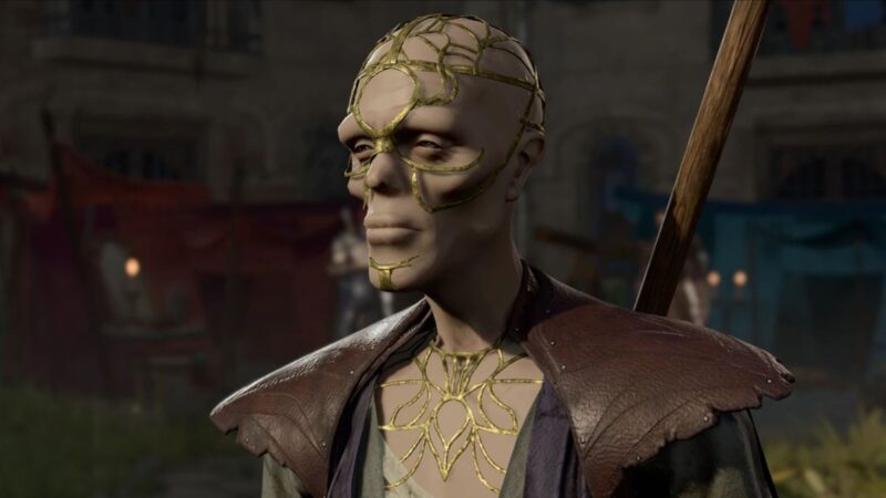 Este modder de Baldur’s Gate 3 ha hecho que Withers sea tan hermoso como el elenco principal del juego de rol