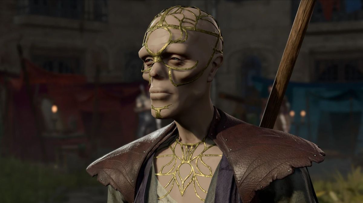 Este modder de Baldur’s Gate 3 ha hecho que Withers sea tan hermoso como el elenco principal del juego de rol