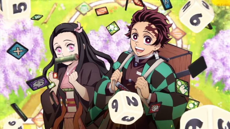 Demon Slayer Sweep the Board es un juego estilo Mario Party que llegará a Nintendo Switch