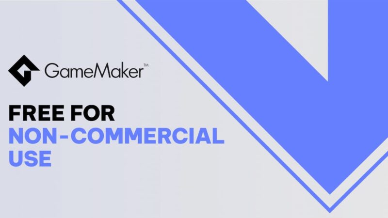 Game Maker es gratuito para uso no comercial