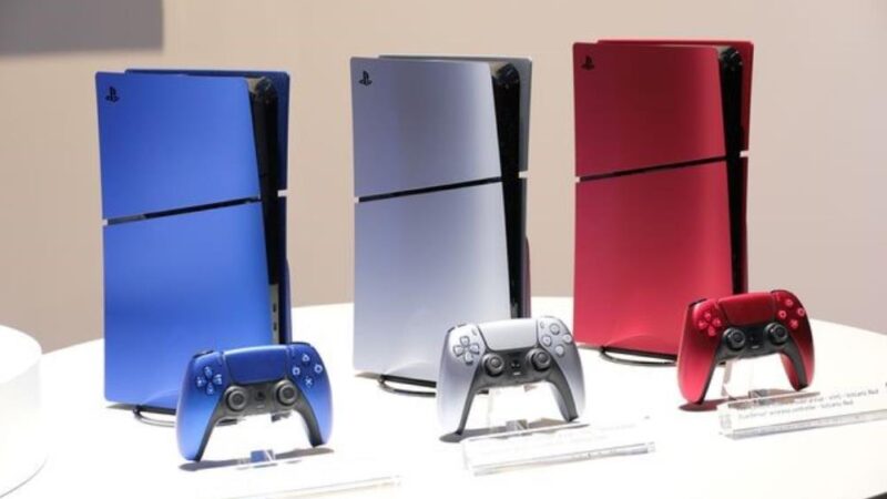 Sony llevó sus nuevos colores de PS5 al CES