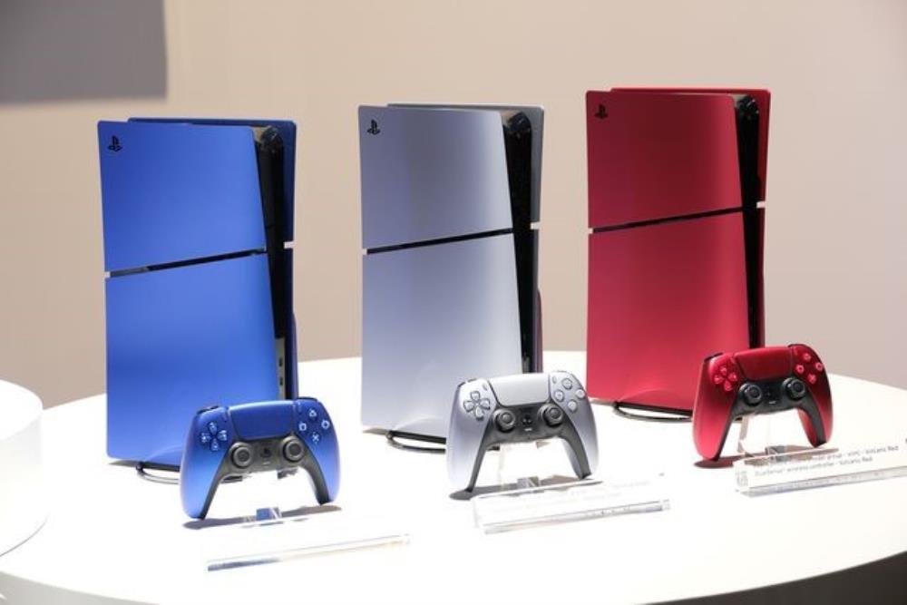 Sony llevó sus nuevos colores de PS5 al CES