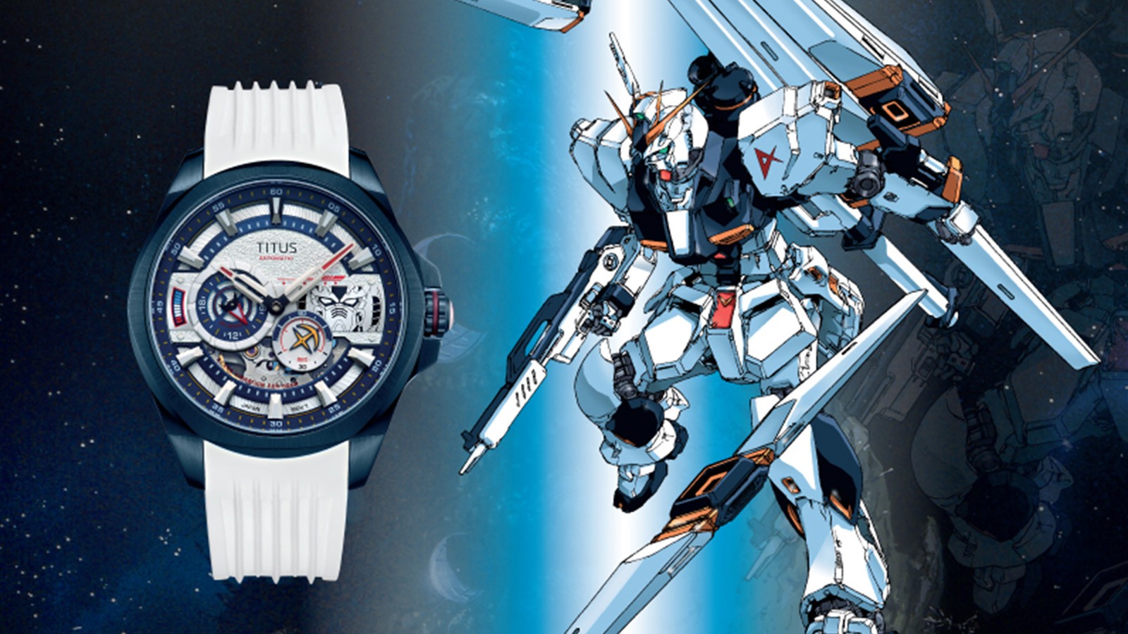 La colección de relojes Gundam de Solvil y Titus es impresionante